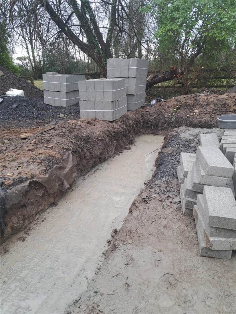 Stone foundation and masonry restoration
